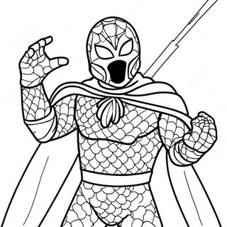 Pagina Para Colorir Mysterio Em Acao 112446-48587