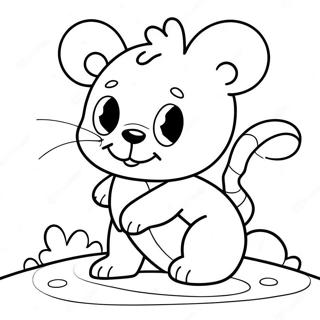 Pagina Para Colorir Do Numero 1 Brincalhao 112525-48655