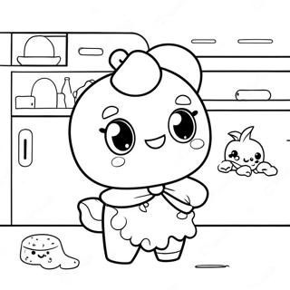 Pagina Para Colorir De Shopkins Adoraveis Na Cozinha 11256-2229