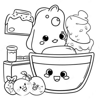 Pagina Para Colorir De Shopkins Adoraveis Na Cozinha 11256-2230