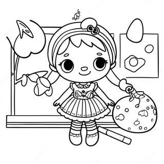 Pagina Para Colorir Lalaloopsy 112959-49097