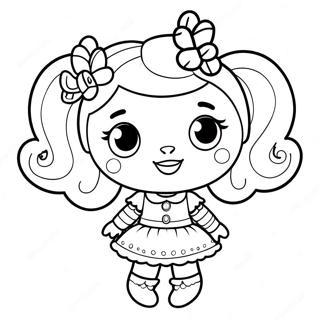 Pagina Para Colorir Lalaloopsy 112959-49098