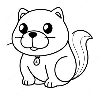 Pagina Para Colorir De Pets Fofo Do Pet Simulator X 113165-49263