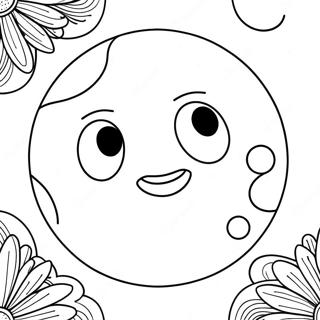 Pagina Para Colorir Lua Gibosa Minguante 113399-49450