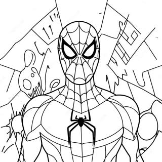 Homem-Aranha Entre Nós Páginas Para Colorir