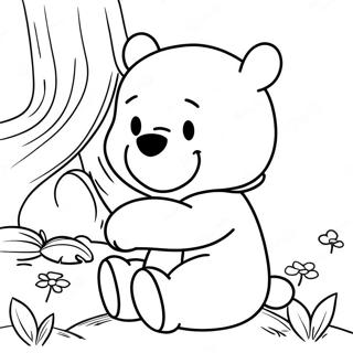 Winnie The Pooh Clássico Páginas Para Colorir