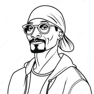 Snoop Dogg Páginas Para Colorir