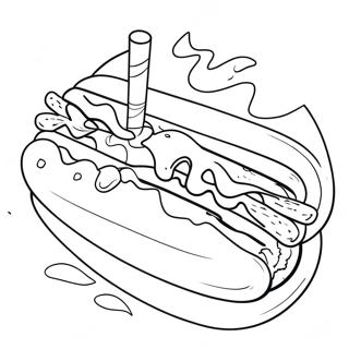 Pagina Para Colorir Do Cachorro Quente 114015-49920