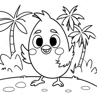 Chicka Chicka Boom Boom Páginas para Colorir