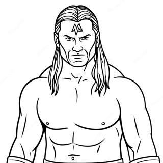 Pagina Para Colorir Da Wwe 114449-50257