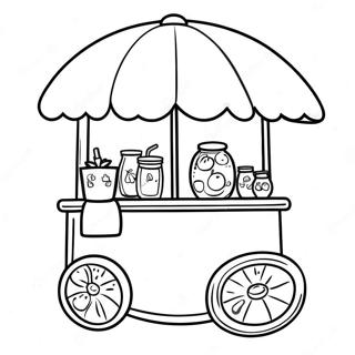 Pagina Para Colorir De Barraca De Limonada Refrescante 114478-50289