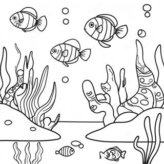 Oceano Realista Páginas para Colorir
