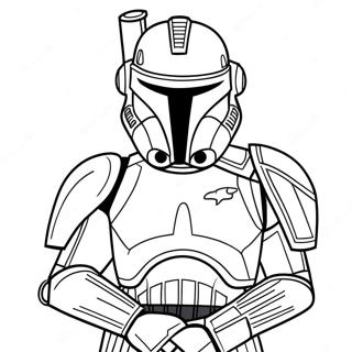 Pagina Para Colorir De Clone Trooper Arc Trooper 114527-50320