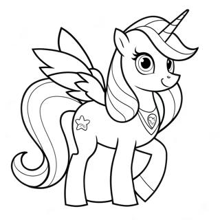 Pagina Para Colorir Da Celestia My Little Pony 114734-50478