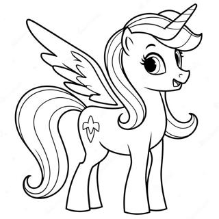 Pagina Para Colorir Da Celestia My Little Pony 114734-50479