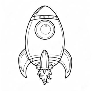 Pagina Para Colorir Foguete Futurista No Espaco 114944 50649