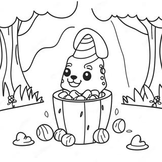 Puppycorn Páginas para Colorir