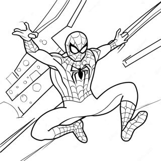 Dia Dos Namorados Do Homem-Aranha Páginas Para Colorir