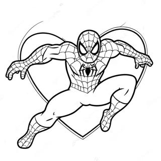 Pagina Para Colorir Do Spiderman No Dia Dos Namorados 115303-50920