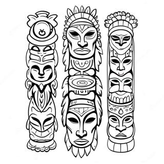 Pagina Para Colorir De Totem Nativo Americano 115536-51103