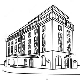 Pagina Para Colorir De Hotel 115638-51180