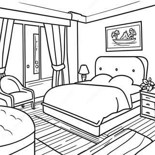 Pagina Para Colorir De Quarto De Hotel Aconchegante 115639-51182