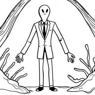 Pagina Para Colorir Do Slenderman 115766-51279