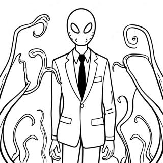 Pagina Para Colorir Do Slenderman Com Tentaculos 115768-51285
