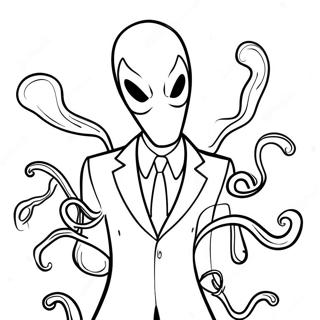 Pagina Para Colorir Do Slenderman Com Tentaculos 115768-51286