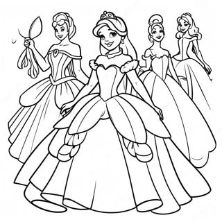 Pagina Para Colorir De Princesa Da Disney Elegante 115999-51461