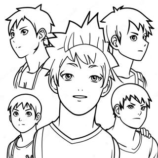 Pagina Para Colorir Do Haikyuu 116101-51538