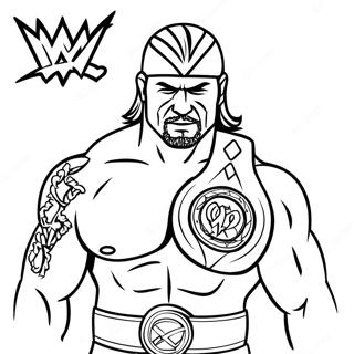 Desenho Para Colorir Da Wwe 116335-51719