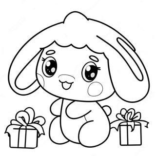 Pagina Para Colorir Do Cinnamoroll No Natal 116823-52263