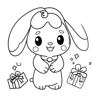 Pagina Para Colorir Do Cinnamoroll No Natal 116823-52264