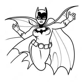 Batgirl Páginas Para Colorir