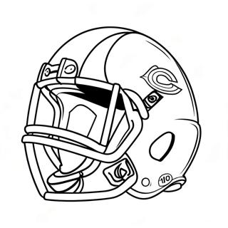 Pagina Para Colorir Do Futebol Do Chicago Bears 117159-52517