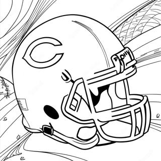 Pagina Para Colorir Do Futebol Do Chicago Bears 117159-52518