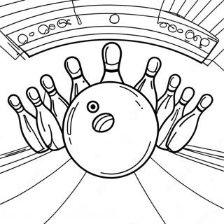 Pagina Para Colorir Da Acao Do Torneio De Boliche 117187-52552