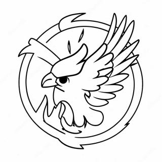 Pagina Para Colorir Do Logo Do Phoenix Suns 117493-52778