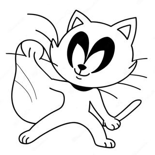 Pagina Para Colorir Do Cat Noir Heroico Em Acao 117650-52898