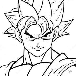 Pagina Para Colorir Do Goku Super Saiyajin Azul 117674-52910