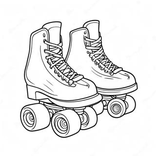 Pagina Para Colorir De Design Vintage De Patins 117756-52987
