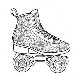 Pagina Para Colorir De Design Vintage De Patins 117756-52988