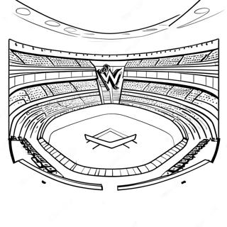 Pagina Para Colorir Da Cena Colorida Da Arena Da Wwe 117832-53047
