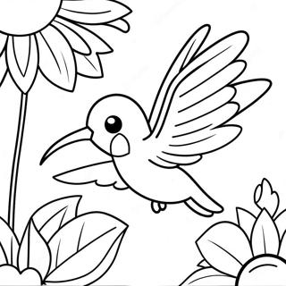 Pássaro Voando Páginas para Colorir