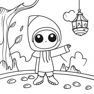 Pagina Para Colorir Do Mundo Fantastico Dos Pequenos Pesadelos 117910-53107