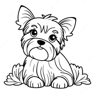 Pagina Para Colorir De Yorkie Realista 118113-53251