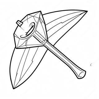 Pagina Para Colorir De Picareta De Diamante Brilhante 118142 53282