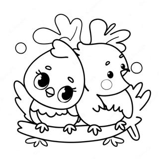 Pagina Para Colorir De Filhotes De Cardeais Fofos 118372-53460