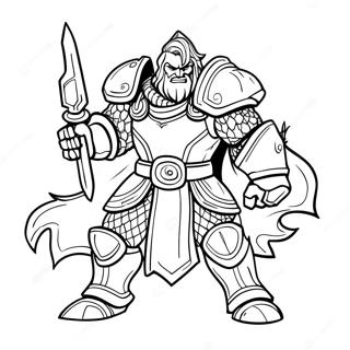 Pagina Para Colorir Do Reinhardt Atacando 118399-53596